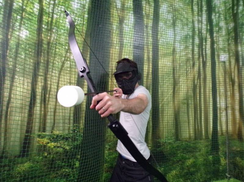 l'archery tag, jeu de tir à l'arc pour les enfants à toulon